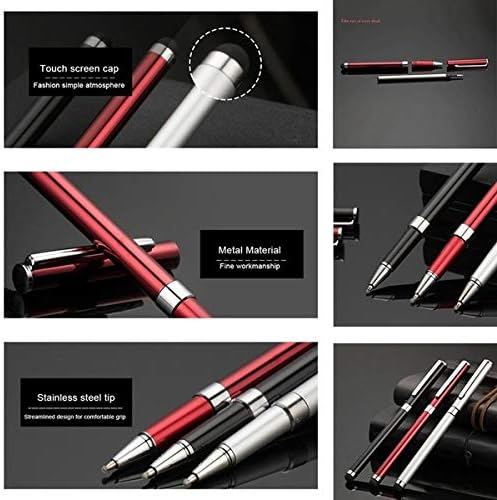 Tek Styz Pro Stylus + Pen תואם ל- Motorola Edge 30 Pro עם מגע רגישות גבוהה בהתאמה אישית ודיו שחור! [3 חבילה-סילבר]